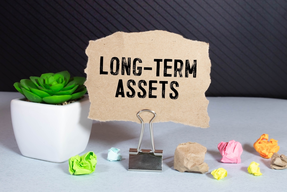 Long - term assets-text label in the document on the planning folder. 